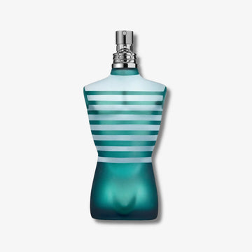 jean paul gaultier le male edt perfume bottle on a grey background pakistan