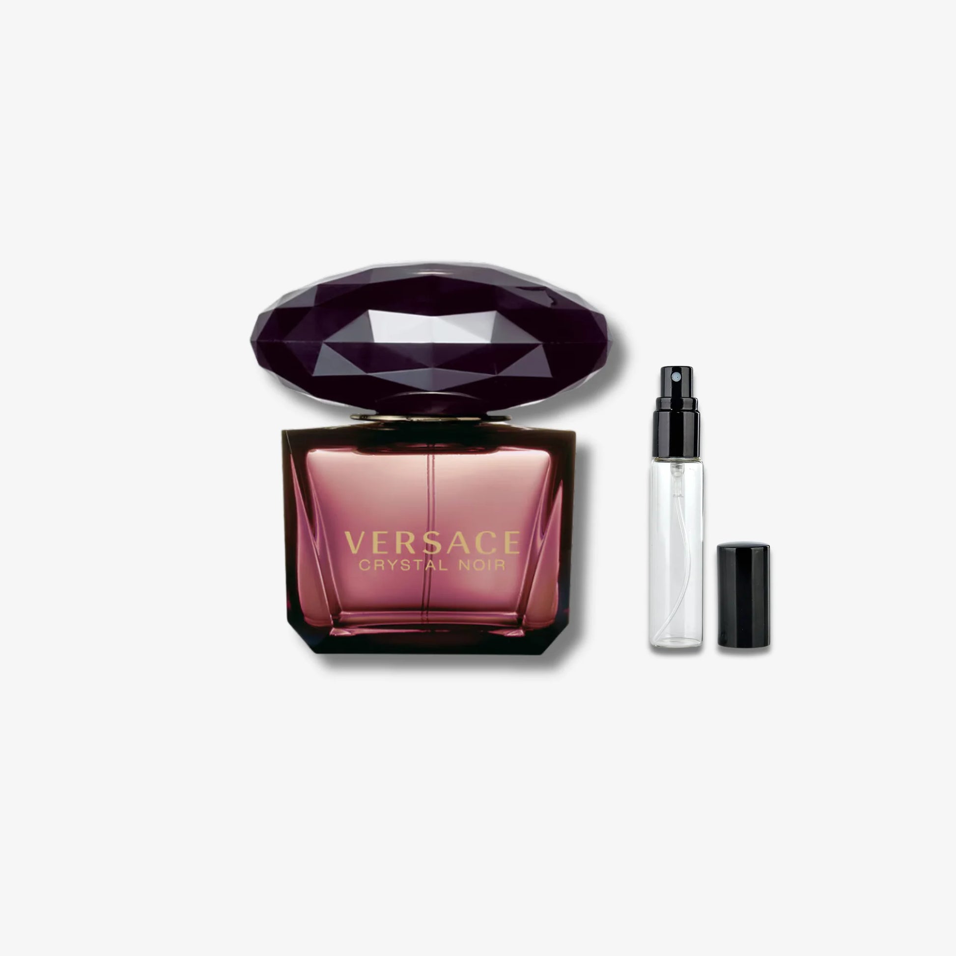 Versace Crystam Noir Perfume decant 5ml & 10ml Front Pakistan