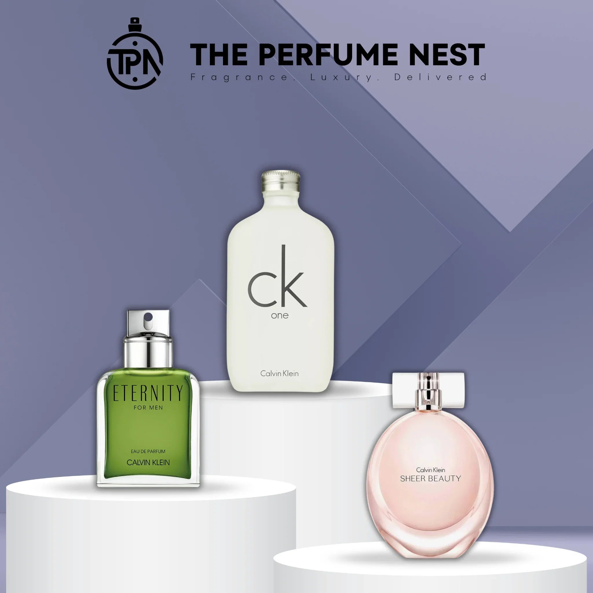 CK brand perfume collection featuring iconic fragrances for men and women, premium scents, and stylish packaging