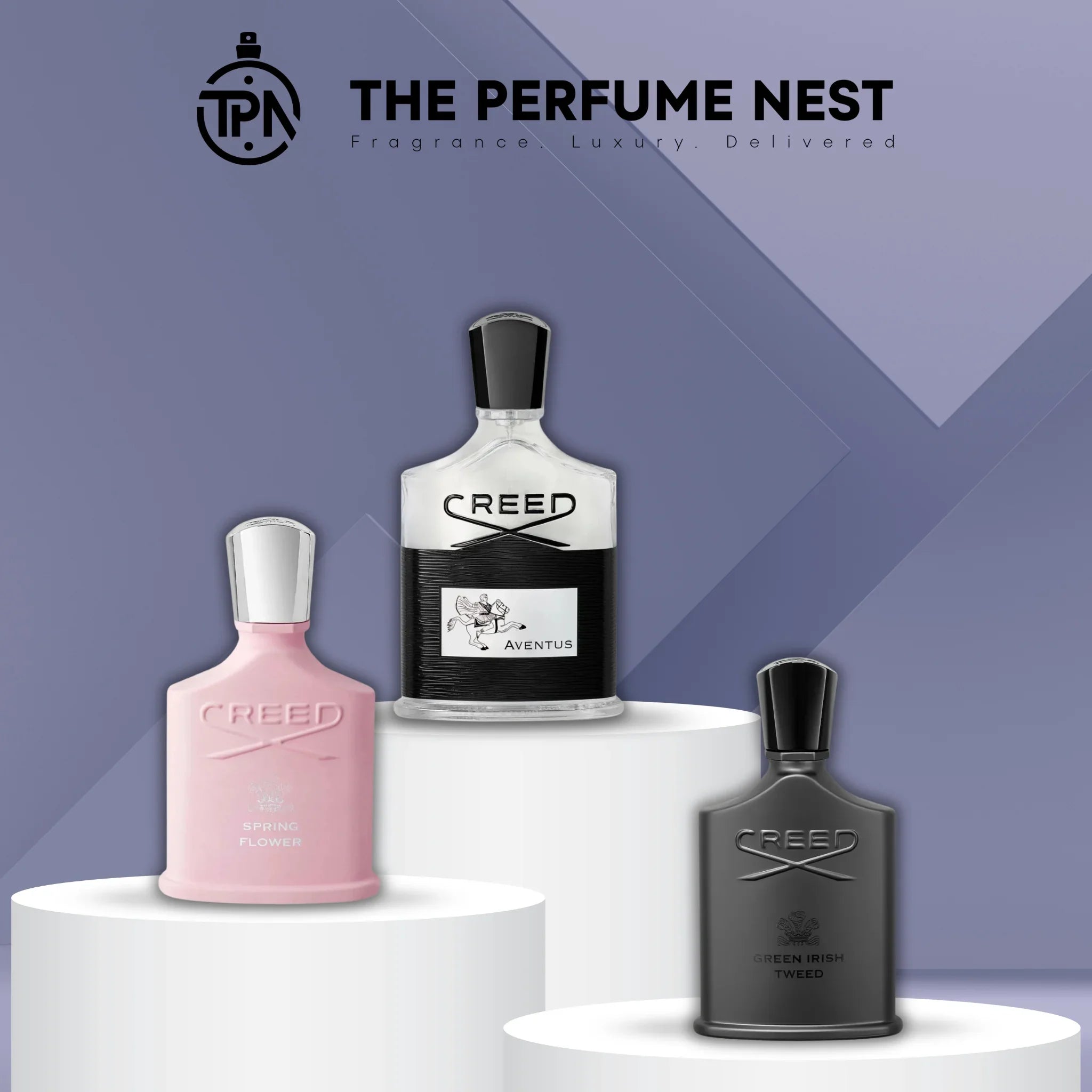 Exclusive Creed perfumes collection featuring luxurious fragrances for men and women, premium craftsmanship, and elegant packaging