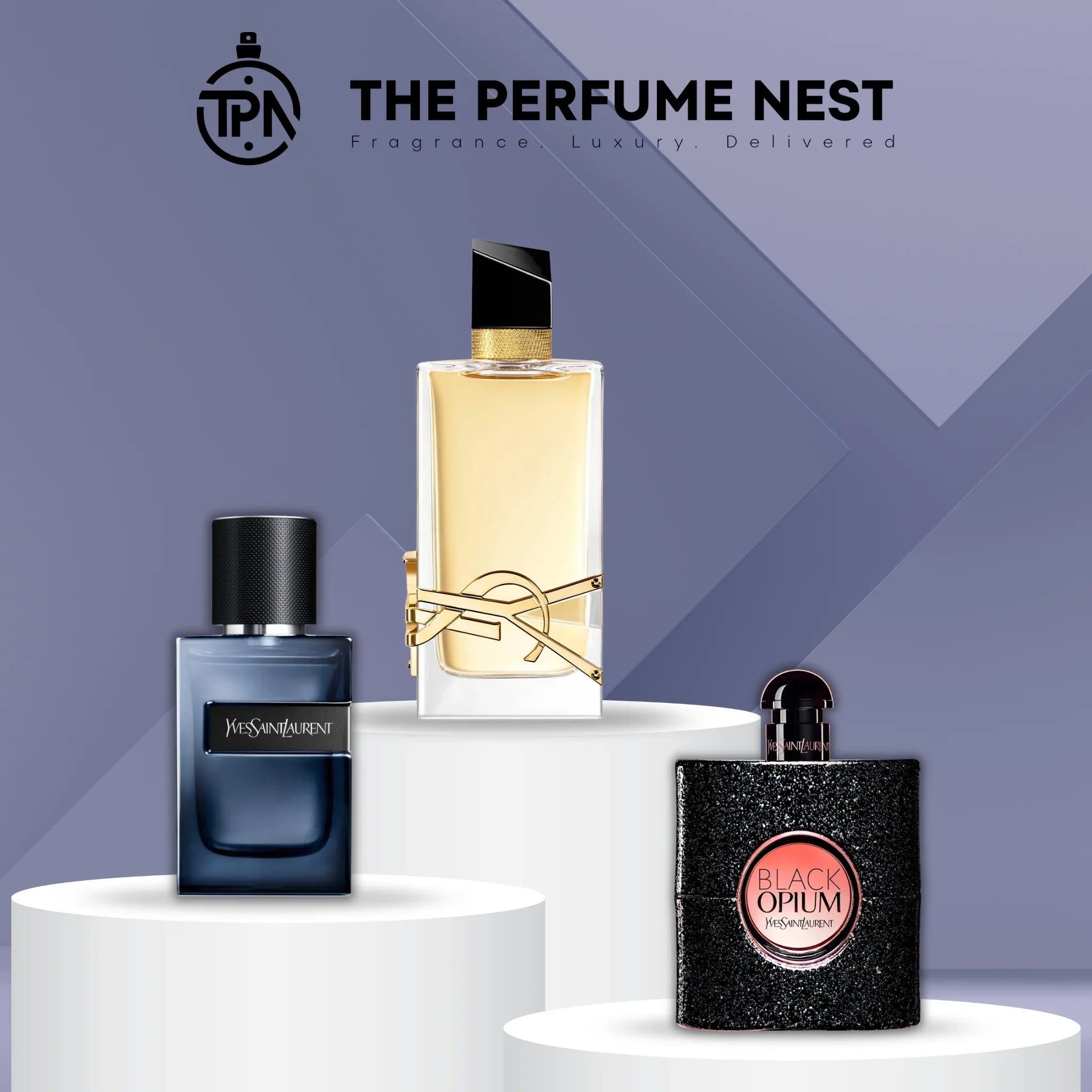 A-curated-selection-of-Yves-Saint-Laurent-perfumes-featuring-iconic-fragrances-like-Black-Opium,-Libre,-Mon-Paris,-and-Y,-showcasing-elegant-bottles-and-diverse-scent-profiles-for-women-and-men.