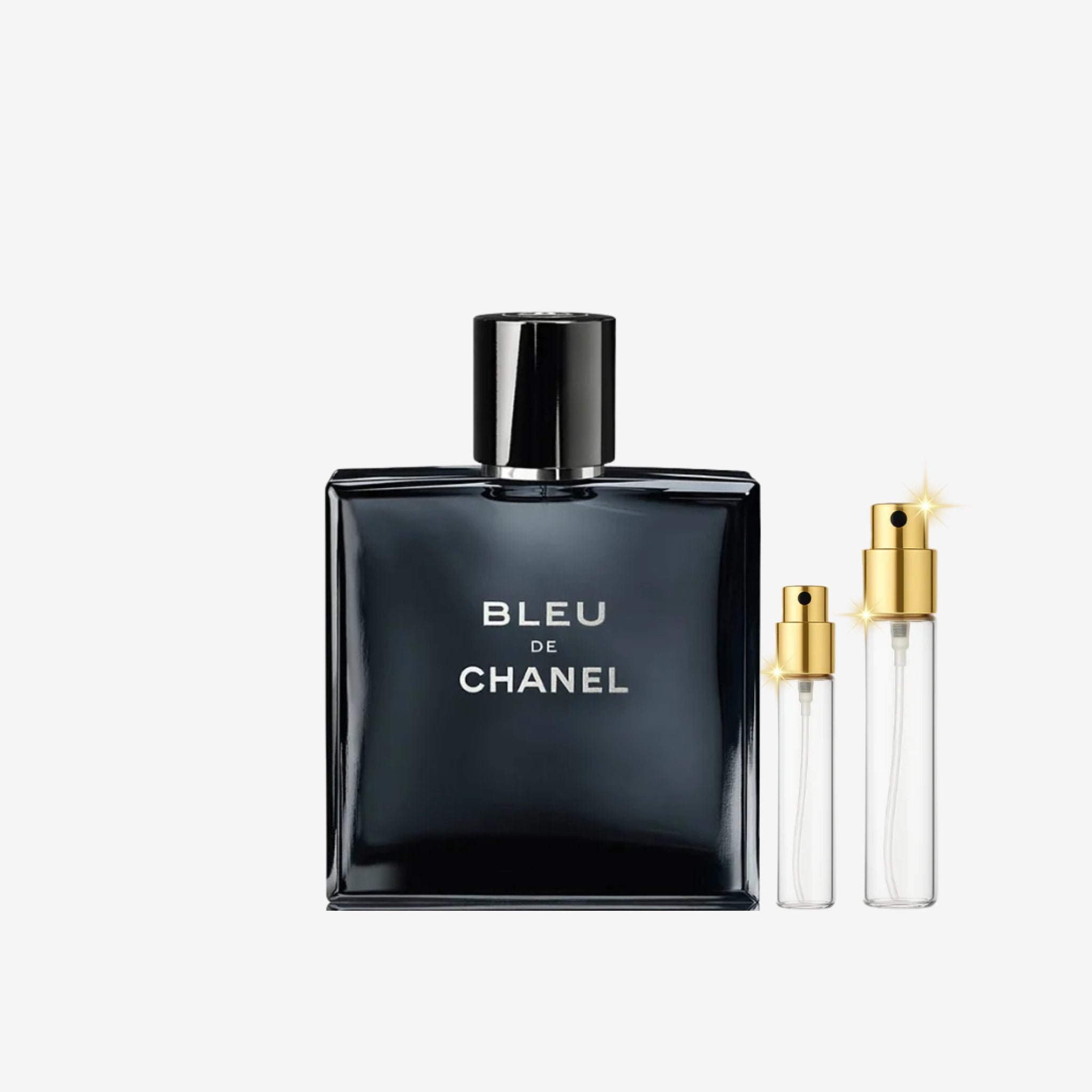 Bleu de Chanel EDT decant bottles of original long lasting perfume for men, 5ml 10ml 20ml sizes in Pakistan