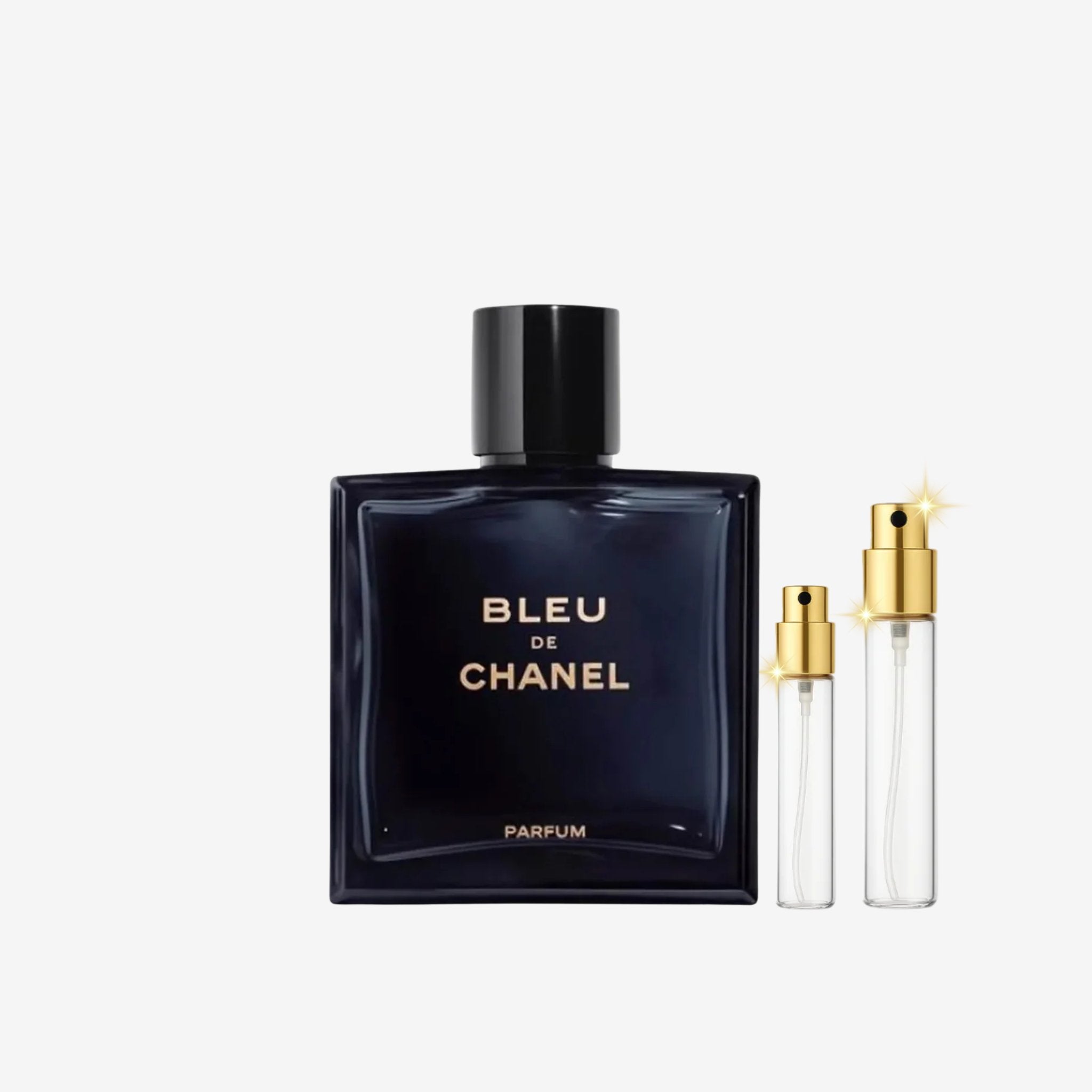 Chanel Bleu de Chanel Parfum decant bottles of original long lasting perfume for men, 5ml 10ml 20ml sizes in Pakistan