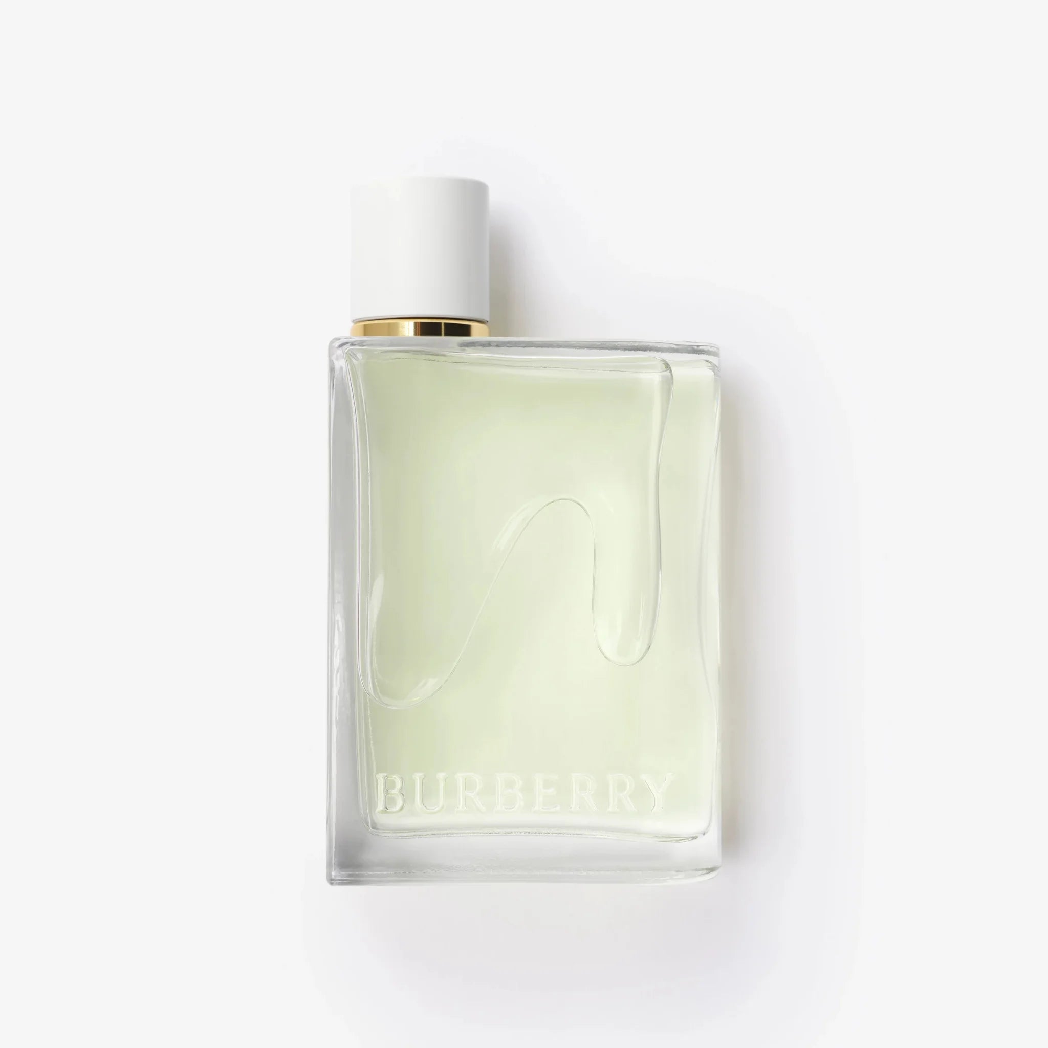 Burberry Her EDT Burberry perfume bottle on a white background