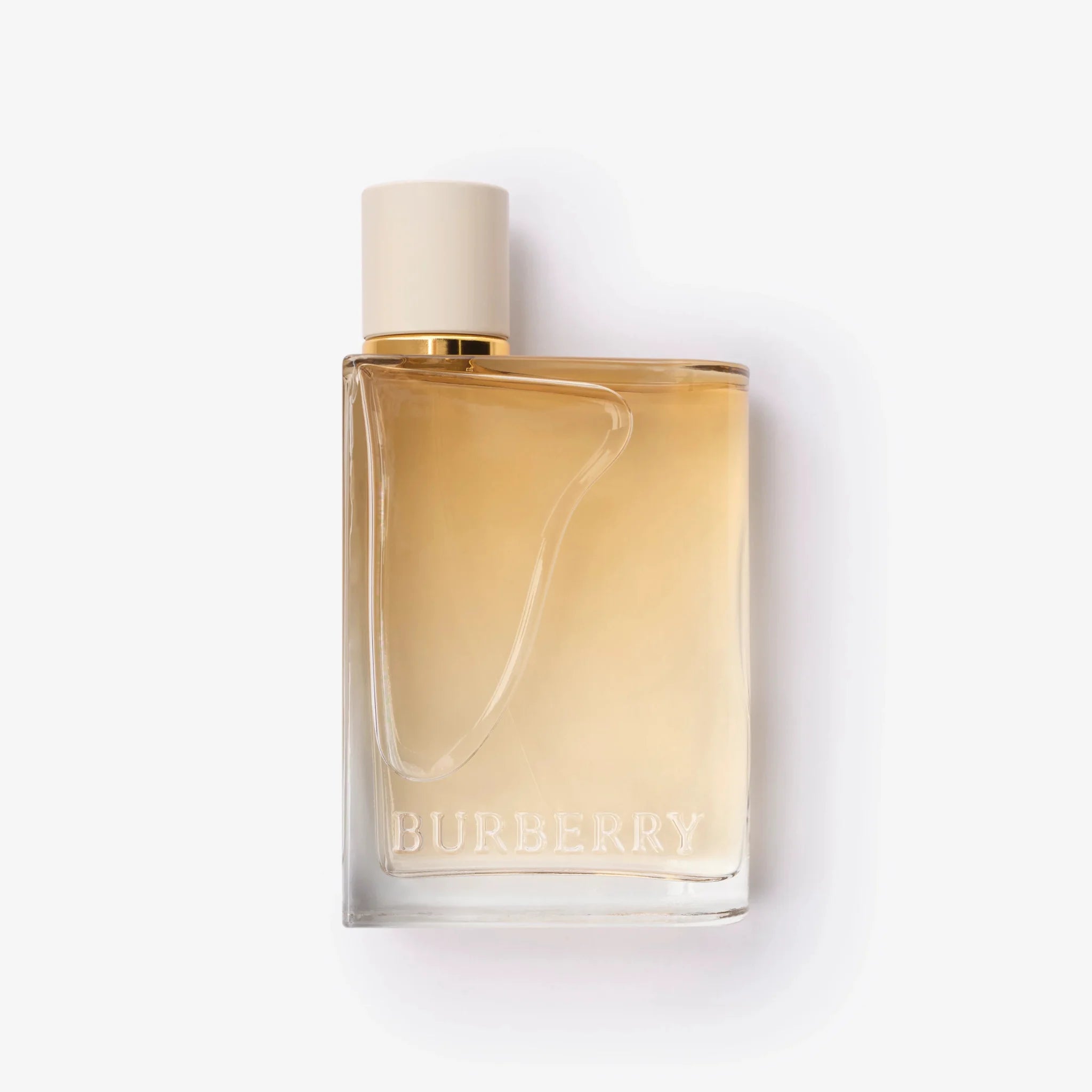 Burberry her London Dream perfume bottle on a white background
