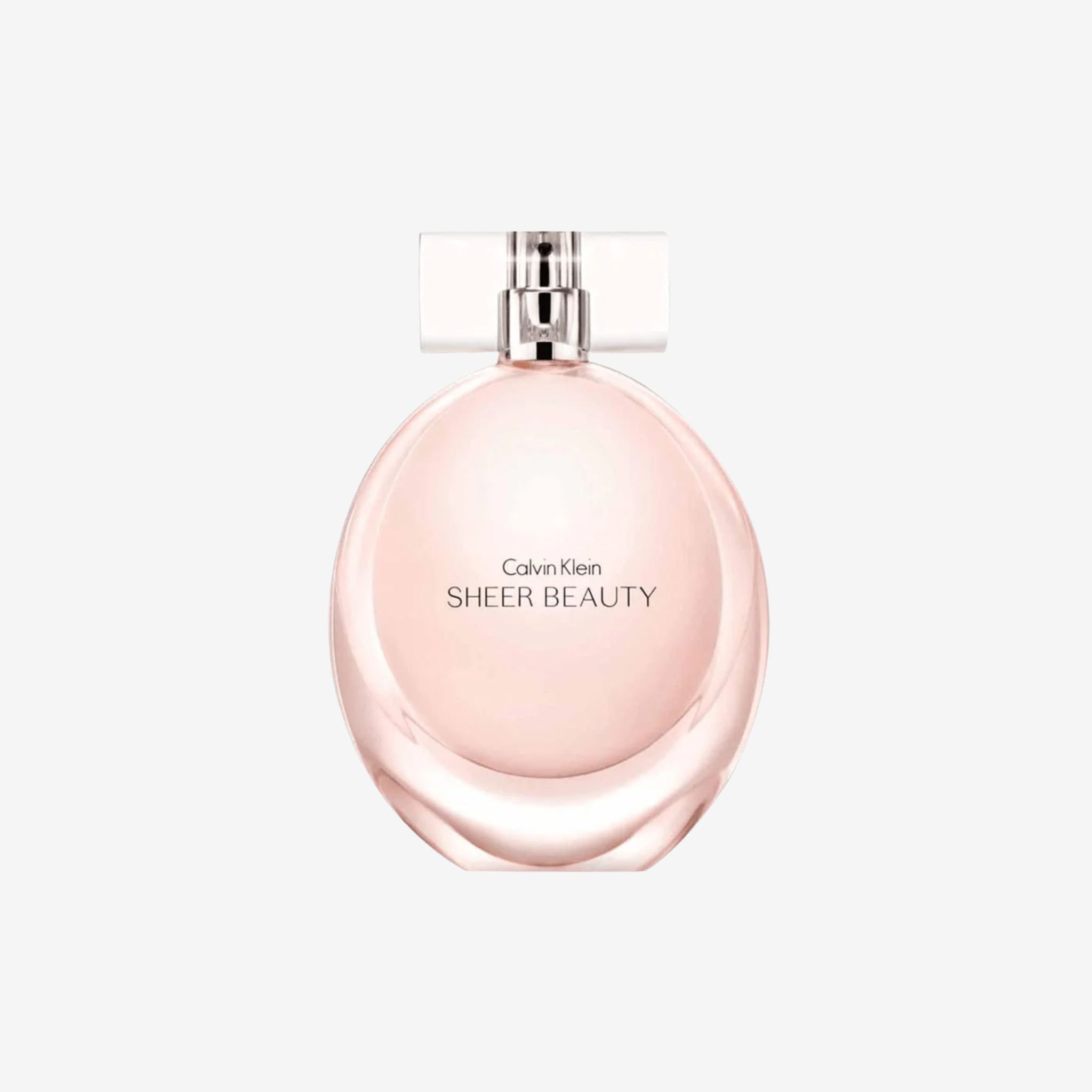 Calvin Klein Sheer Beauty Eau de Toilette pale pink bottle. Pink lily, bergamot, and musk fragrance. Best long lasting original perfume for women price in Pakistan.