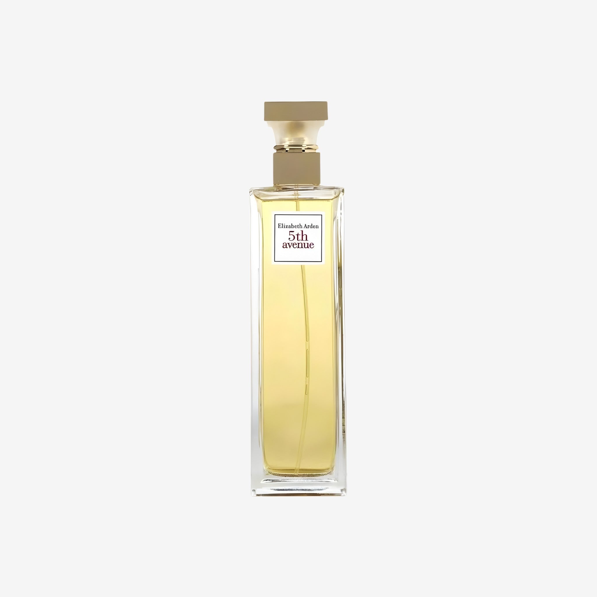 Elizabeth Arden 5th Avenue EDP for women in classic bottle—original perfume with magnolia, rose, and amber, long lasting fragrance