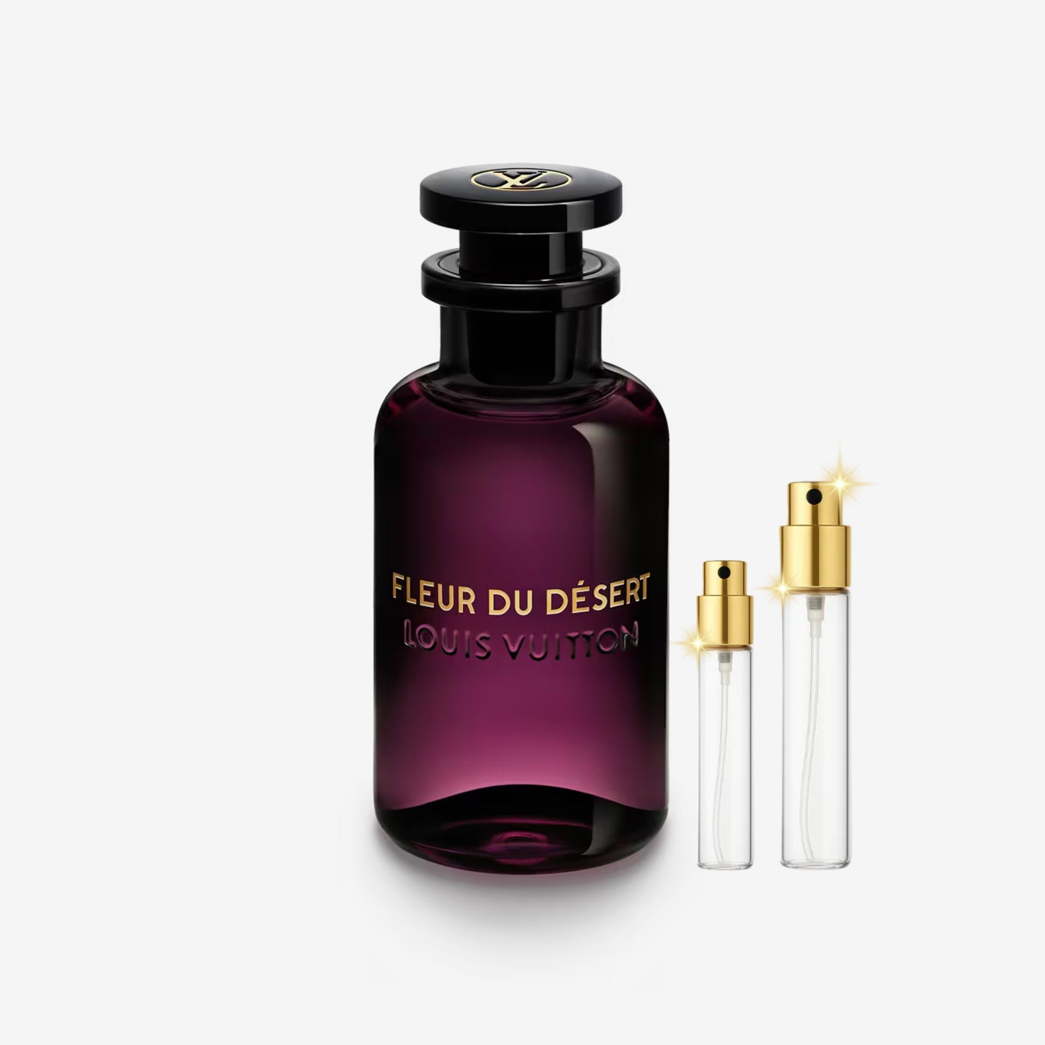 Louis Vuitton Fleur du Desert decant bottles of original long lasting unisex perfume, 5ml 10ml 20ml sizes in Pakistan