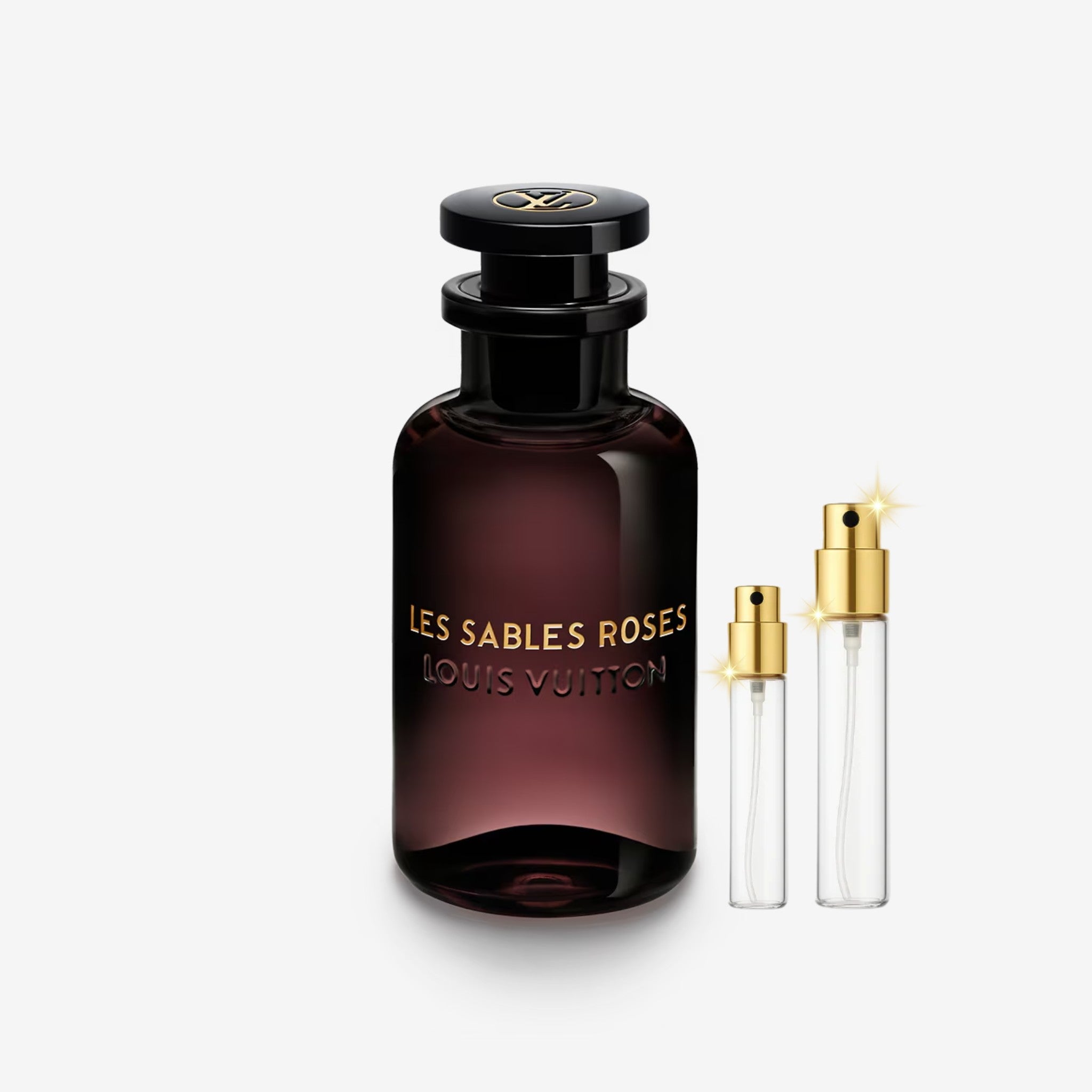 Louis Vuitton Les Sables Roses Extrait decant bottles of original long lasting unisex perfume, 5ml 10ml 20ml sizes in Pakistan