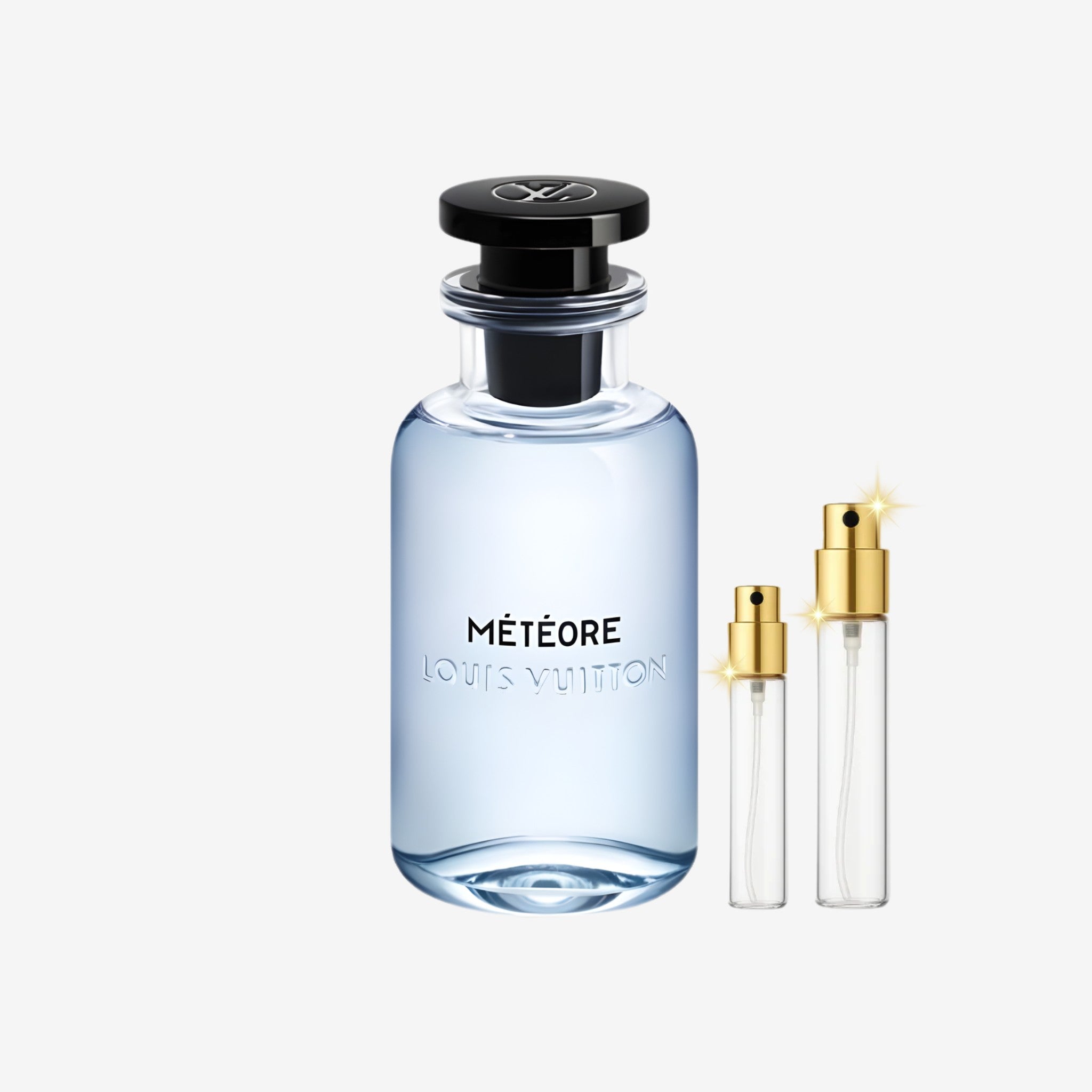 Louis Vuitton Météore EDP decant bottles of original long lasting unisex perfume, 5ml 10ml 20ml sizes in Pakistan