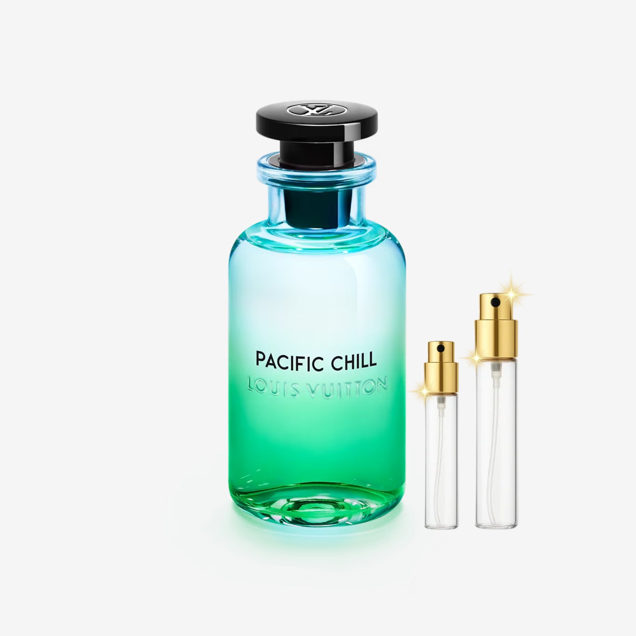 Louis Vuitton Pacific Chill EDP decant bottles of original long lasting perfume, 5ml 10ml 20ml sizes in Pakistan