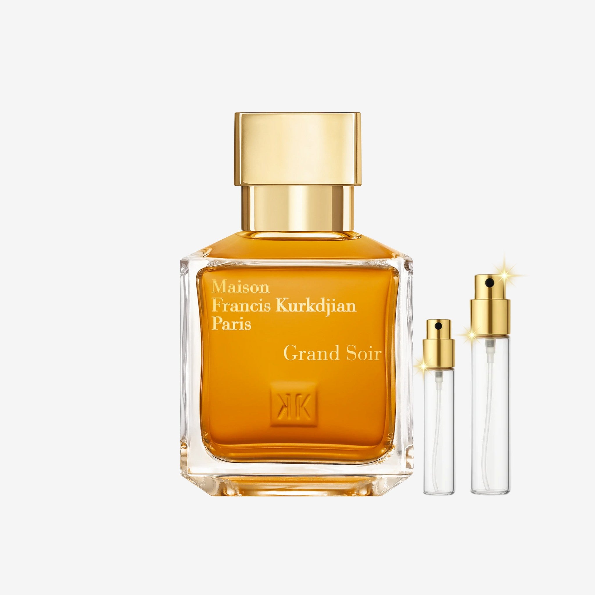 Maison Francis Kurkdjian Grand Soir decant bottles of original long lasting perfume, 5ml 10ml 20ml sizes in Pakistan