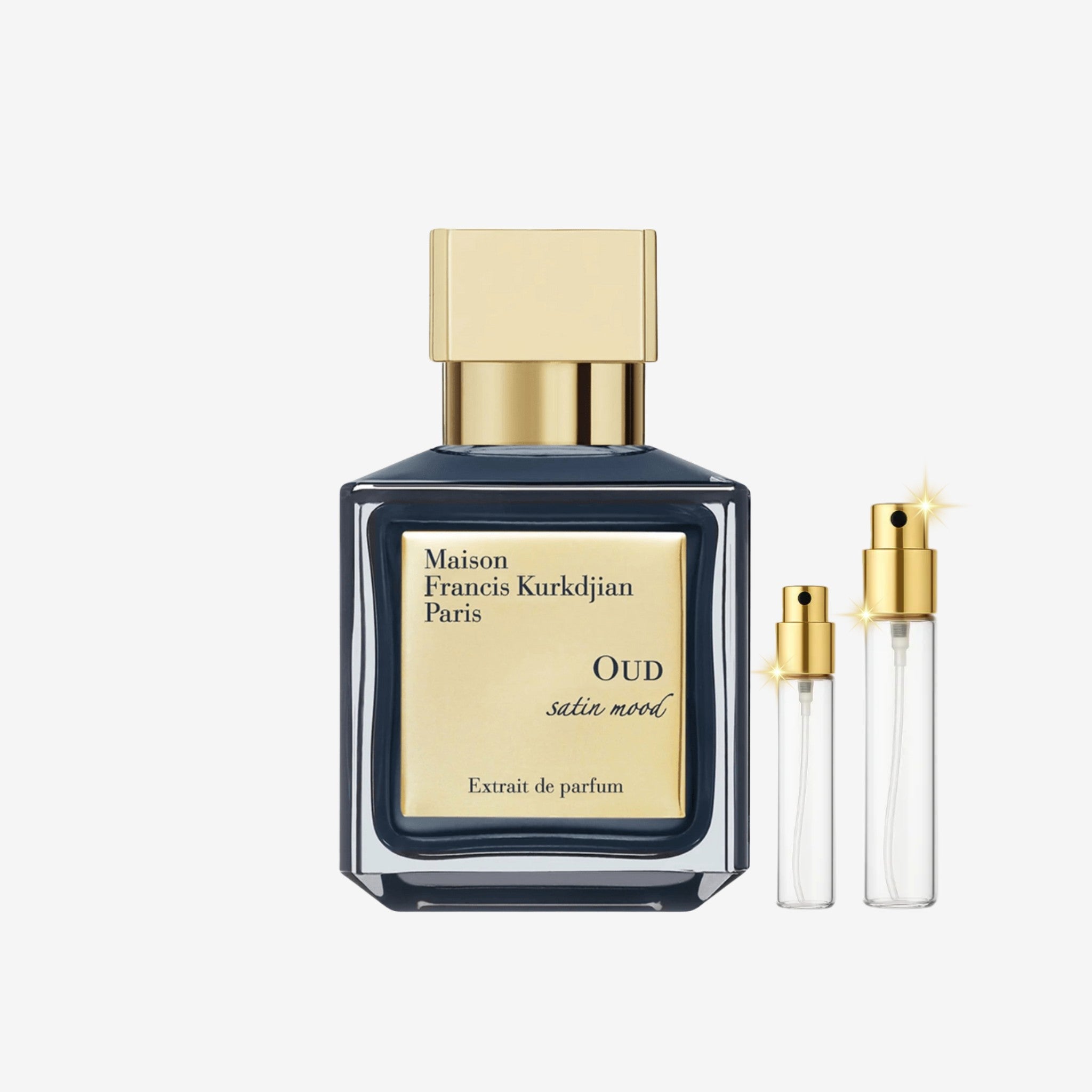 Maison Francis Kurkdjian Oud Satin Mood decant bottles of original long lasting unisex perfume, 5ml 10ml 20ml sizes in Pakistan