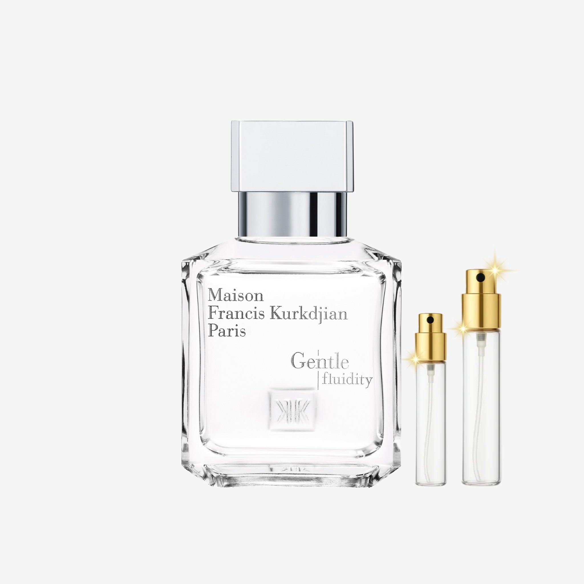 Maison Francis Kurkdjian Gentle Fluidity Silver decant bottles of original long lasting unisex perfume, 5ml 10ml 20ml sizes in Pakistan