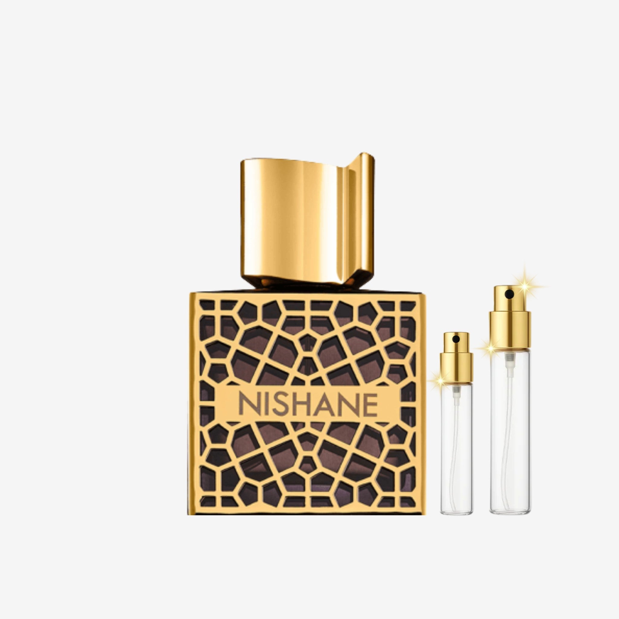 Nishane Nefs Extrait decant bottles of original long lasting perfume for men, 5ml 10ml 20ml sizes in Pakistan