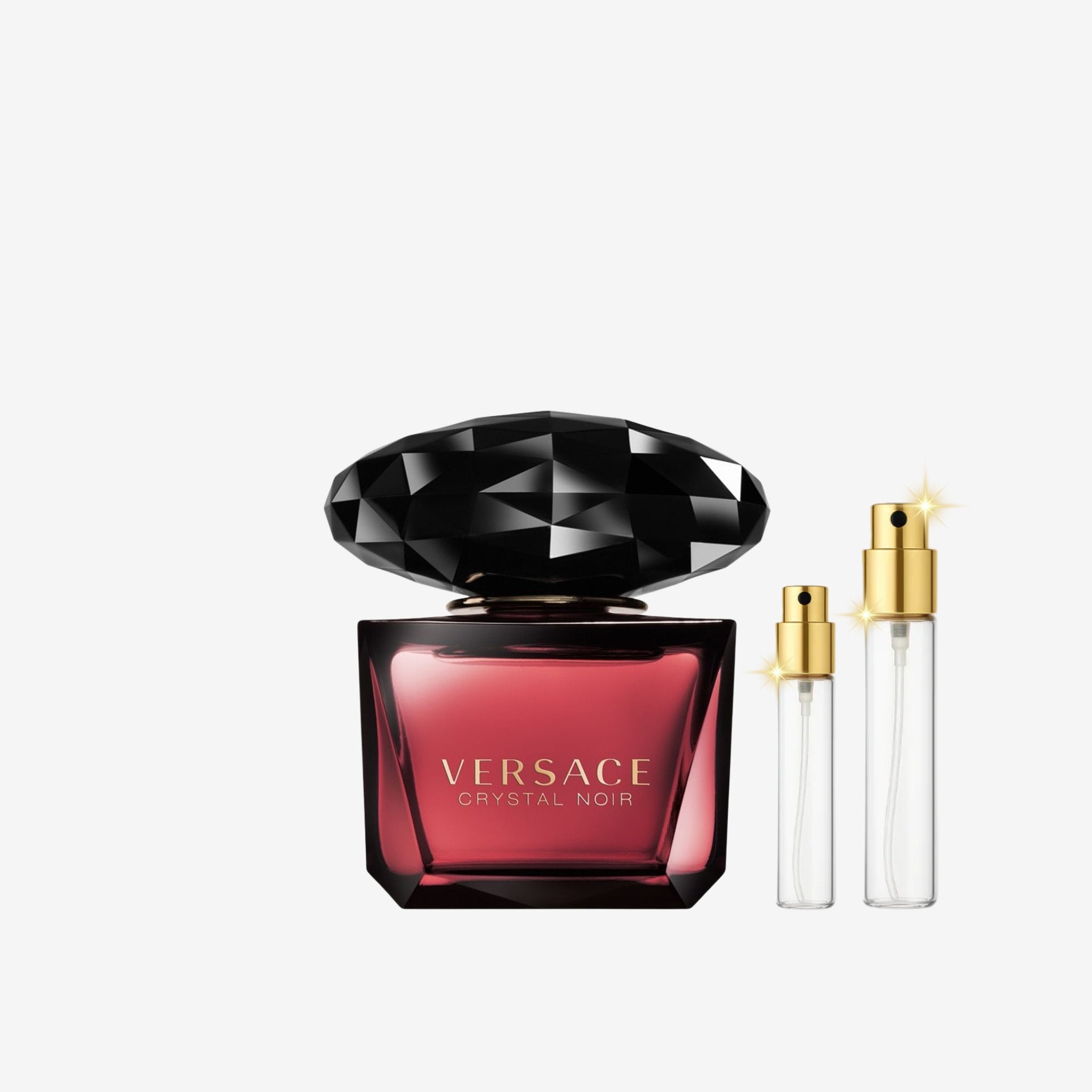 Versace Crystal Noir EDP decant bottles of original long lasting perfume for women, 5ml 10ml 20ml sizes in Pakistan