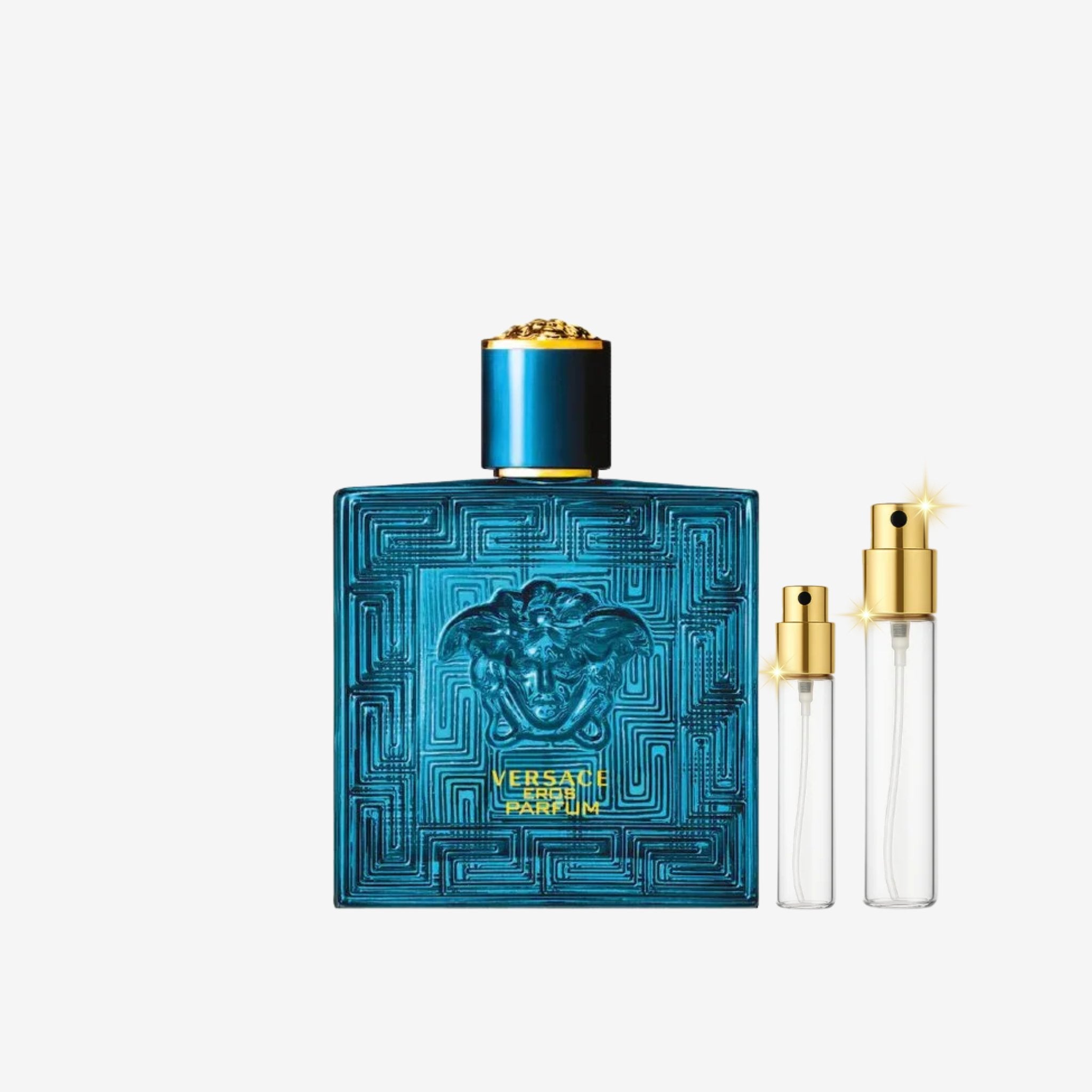 Versace Eros Parfum decant bottles of original long lasting perfume for men, 5ml 10ml 20ml sizes in Pakistan
