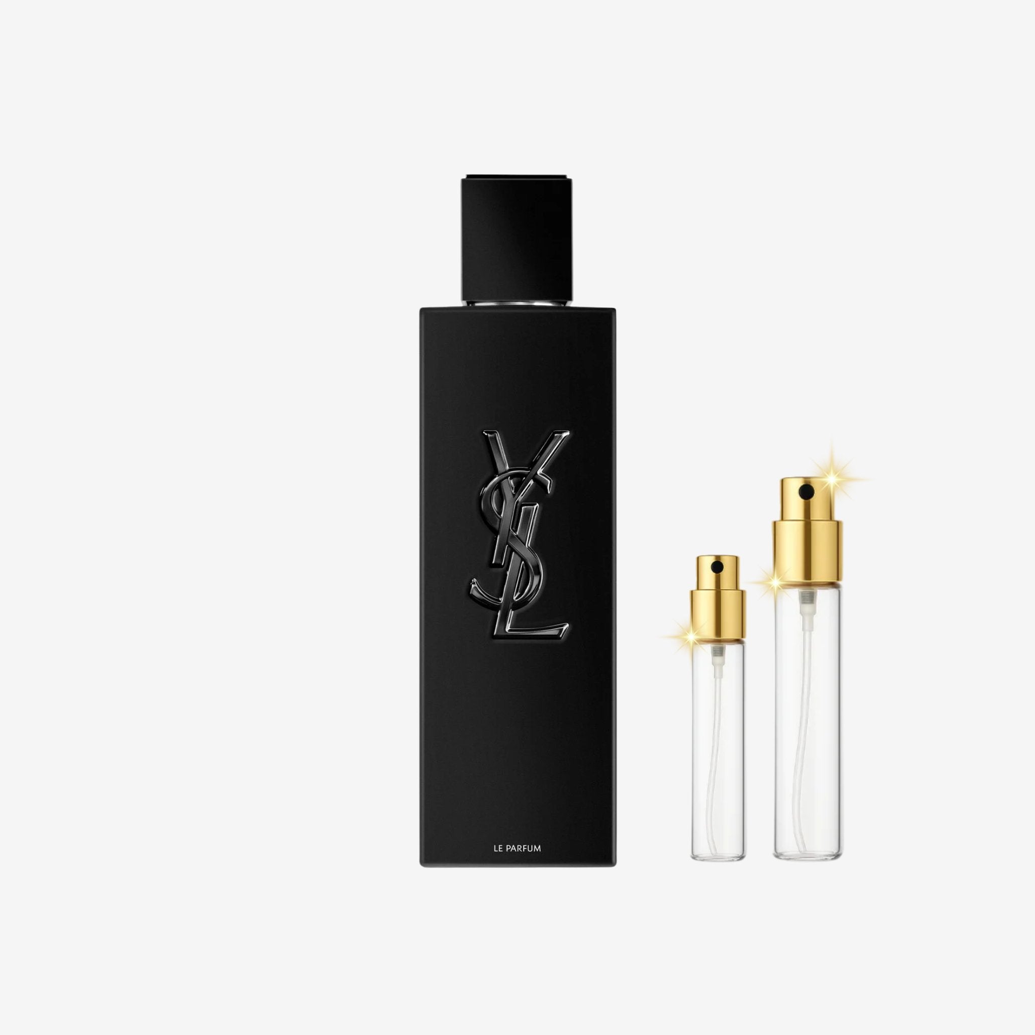 YSL Myself Le Parfum Extrait decant bottles of original long lasting perfume for men, 5ml 10ml 20ml sizes in Pakistan