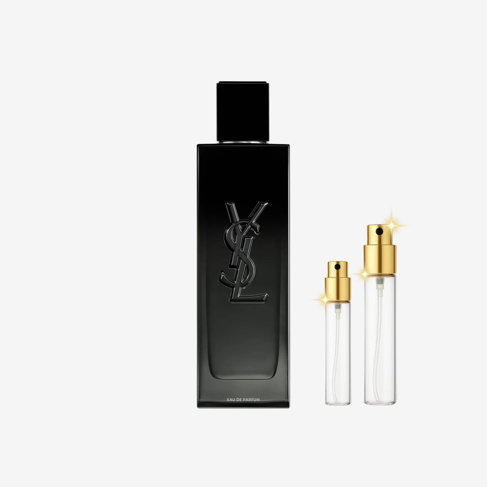 YSL MYSLF EDP decant bottles of original long lasting perfume for men, 5ml 10ml 20ml sizes in Pakistan